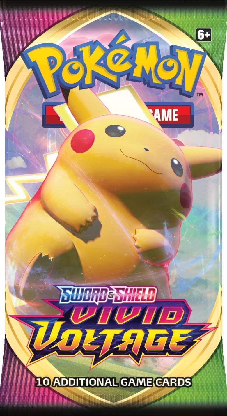 Pokémon Sword & Shield 4 Vivid Voltage Booster Pack Cards for sale online |  eBay