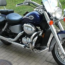 Honda Shadow VT750 C2 97-03 RC44 EDELSTAHL St...