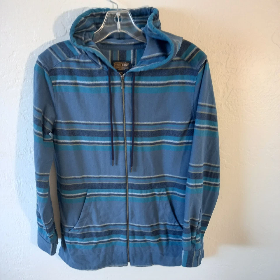 Chaqueta/sudadera con capucha de lana para mujer PENDLETON talla pequeña Colores Southwest, CabinCore Comfort Foto 2 de 4