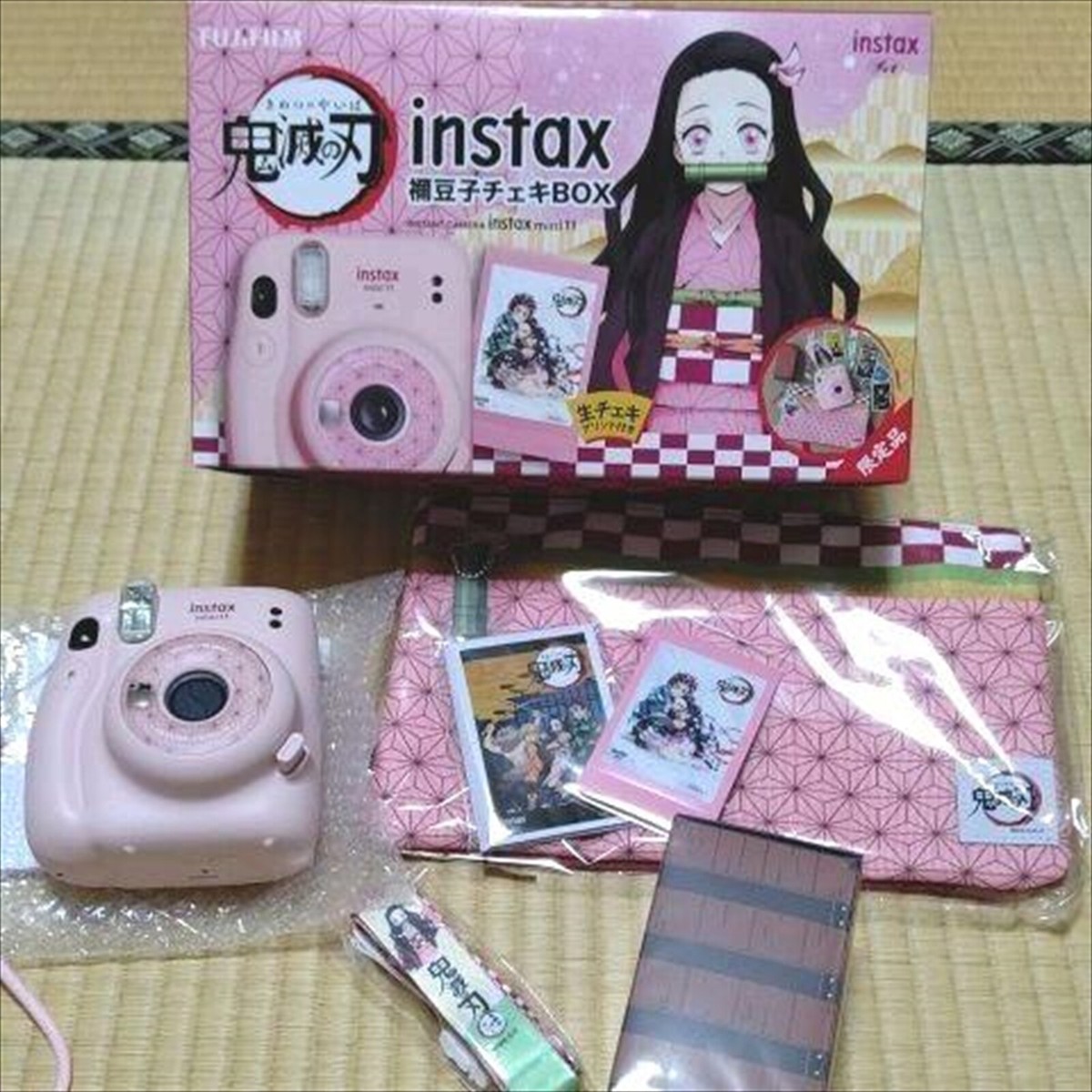 Demon Slayer Instant camera Cheki Nezuko Box FUJI FILM Kimetsu no Yaiba
