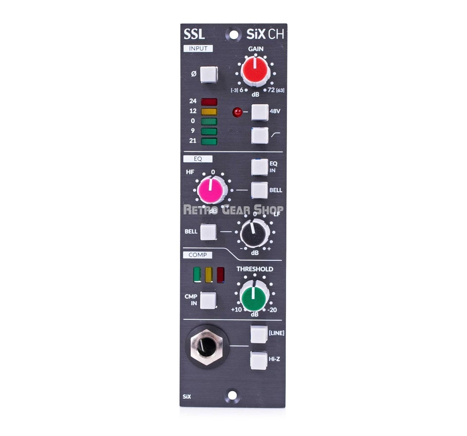 Solid State Logic SSL SiX Channel 500 Series Channel Strip - Image 2 of 3