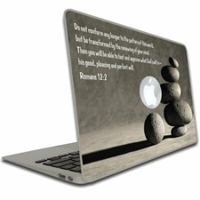 Romans 12:2 Bible Verse Macbook Air or Macbook Pro Skin - FREE SHIPPING