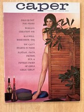 CAPER Magazine November 1963 Vol. 9 #6 PIN-UP & Glamour HIGH GRADE! FILE COPY