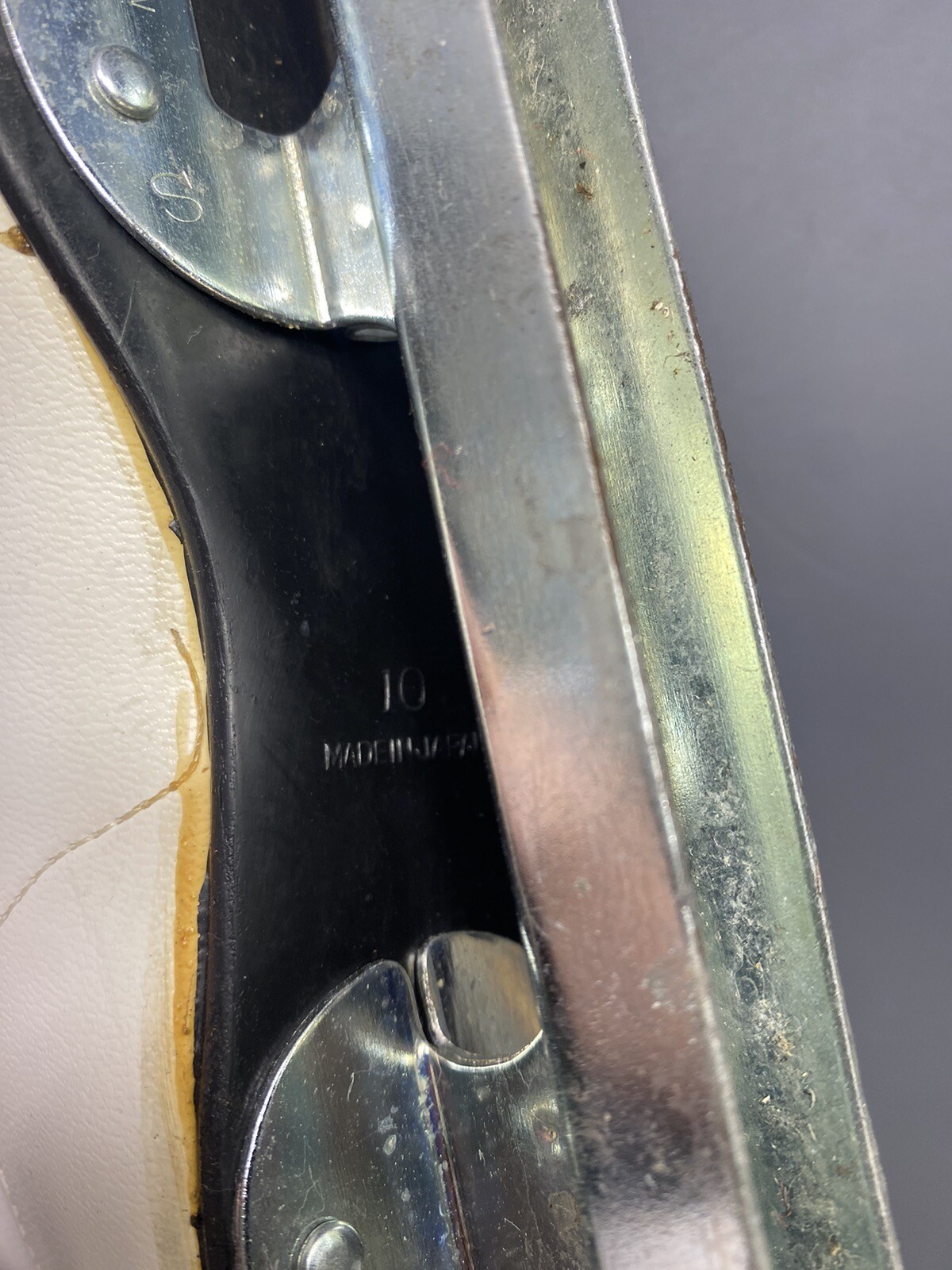 Vintage Girls White Leather Training Double Blade Ice Skates Size 10 Youth eBay