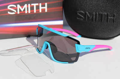 SMITH OPTICS Wildcat Sunglasses Get Wild/ChromaPop Interchangeable NEW $209