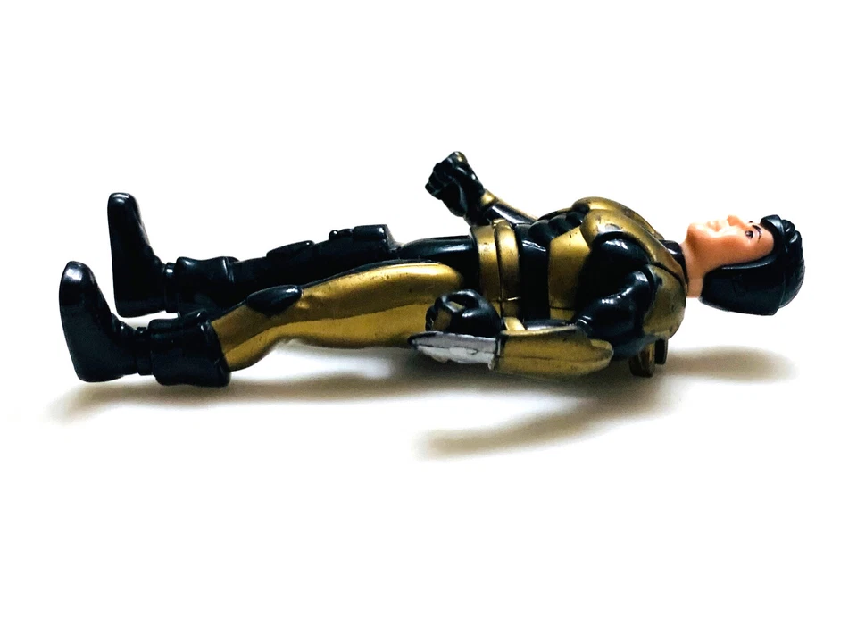 复古 1990 孩之宝 James Bond Jr. Ninja Gear 5" EON PROD LTD 可动人偶玩具 — 第 3/4 张图片