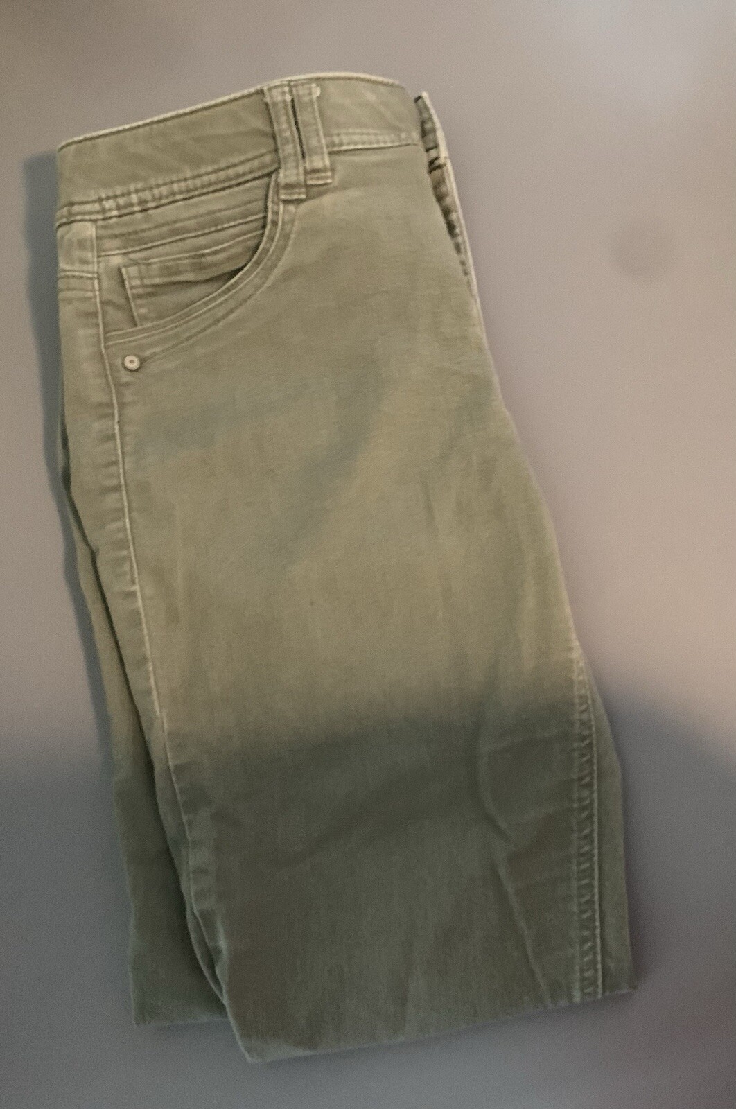 Women’s Olive Jeans