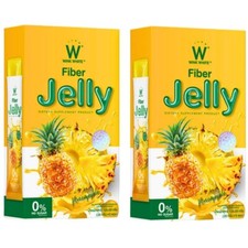 Fiber Jelly Pineapple Sugar Free Digestive Snack Healthy Gut Support x 10pcs