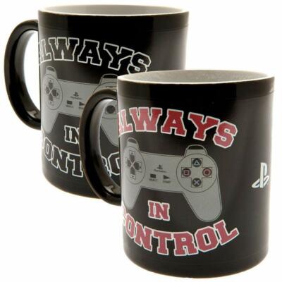 SONY PLAYSTATION IN CONTROL WÄRMEWECHSEL MAGISCHE TASSE KAFFEETASSE NEU UND GESCHENKBOX
