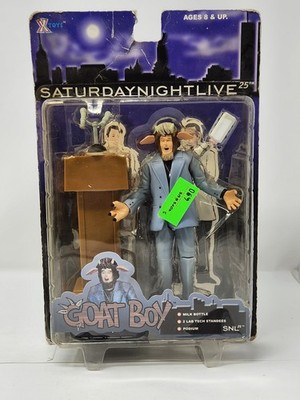 Vintage 2000 XToys Saturday Night Live SNL Goat Boy Action Figure Jim Breuer MOC