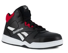 Reebok Work High Top Work Sneaker Black Red Composite Toe BB4500 15 W $140