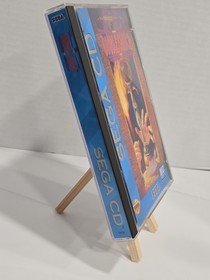 🎮 Double Switch (Sega CD, 1993) CIB Complete w/ Manual & Reg Card DISC IS MINT