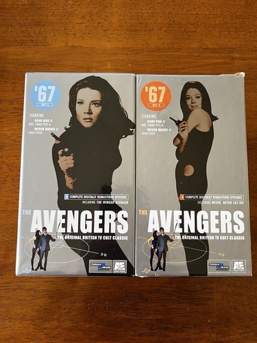 The Avengers British TV Series - '67 Volumes 1 & 2 VHS Lot 1967 2 - 3 Tape Sets - Bild 1 von 7