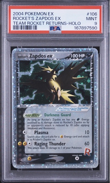 Rocket's Zapdos EX #106 (Team Rocket Returns (2004))