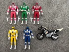 ORIGINAL BANDAI 1993-94 8" Figure LOT OF 6 MIGHTY MORPHIN POWER RANGERS VINTAGE