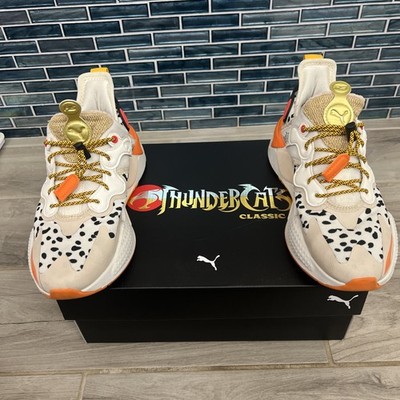 PUMA x THUNDERCATS RS-X T3CH Cheetara Thunder Cats Marshmallo White Orange Wm 8