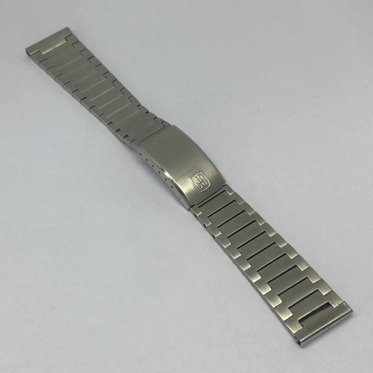 Bracelet Cuir Original GIRARD PERREGAUX 20mm - Extrémités Courbes Marron - Pour Montre Homme - Occasion