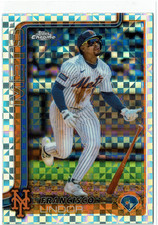 2025 Topps Chrome - Francisco Lindor #170 X-Fractor