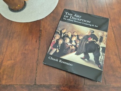 Buch: The Art of Deception by Chuck Romano -Ltd Edition 385/500  - signiert!