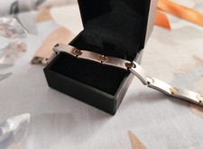 Bracelet Pequignet Moorea en Acier et Or Jaune 750