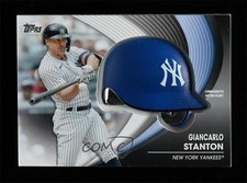 2022 Topps Series 2 Batting Helmet Commemorative Relics Giancarlo Stanton u5u