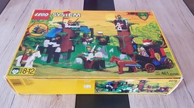 LEGO 6079 DARK FOREST FORTRESS Castle Complete With Instructions And Box!!!
