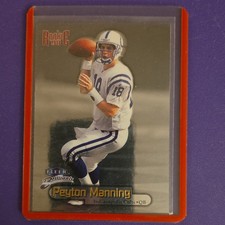 Fleer 1998 Brilliants Peyton Manning Rookie #120 Indianapolis Colts NFL