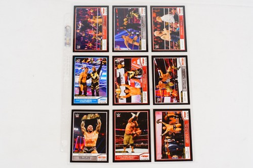 2014 Topps WWE Road To Wrestlemania Base Set 1-110 Undertaker Lesnar MINT/NM+ - Afbeelding 12 van 24