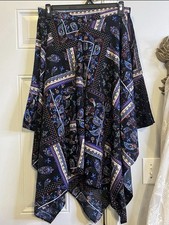 Katies Paisley Patchwork Handkerchief Midi Sk...