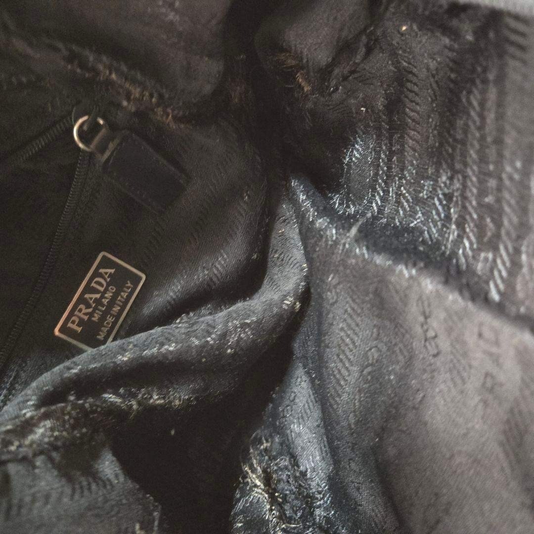 PRADA backpack daypack triangular plate - image 8