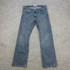 Wrangler Originals Men's Blue Jeans 34x30 Relaxed Boot Flex Denim