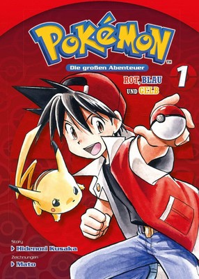 Pokémon - Die großen Abenteuer: Rot, Blau und Gelb 01 | Hidenori Kusaka (u. a.)
