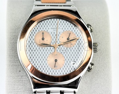 SWATCH IRONY CHRONO 2015 - YCS581G - GRILL CHILL - New