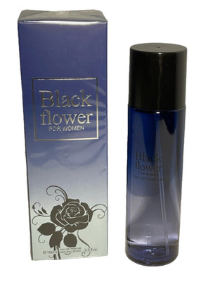 Black Flower by Royal Fragrance  3.3 Fl oz EDP Spray for Women