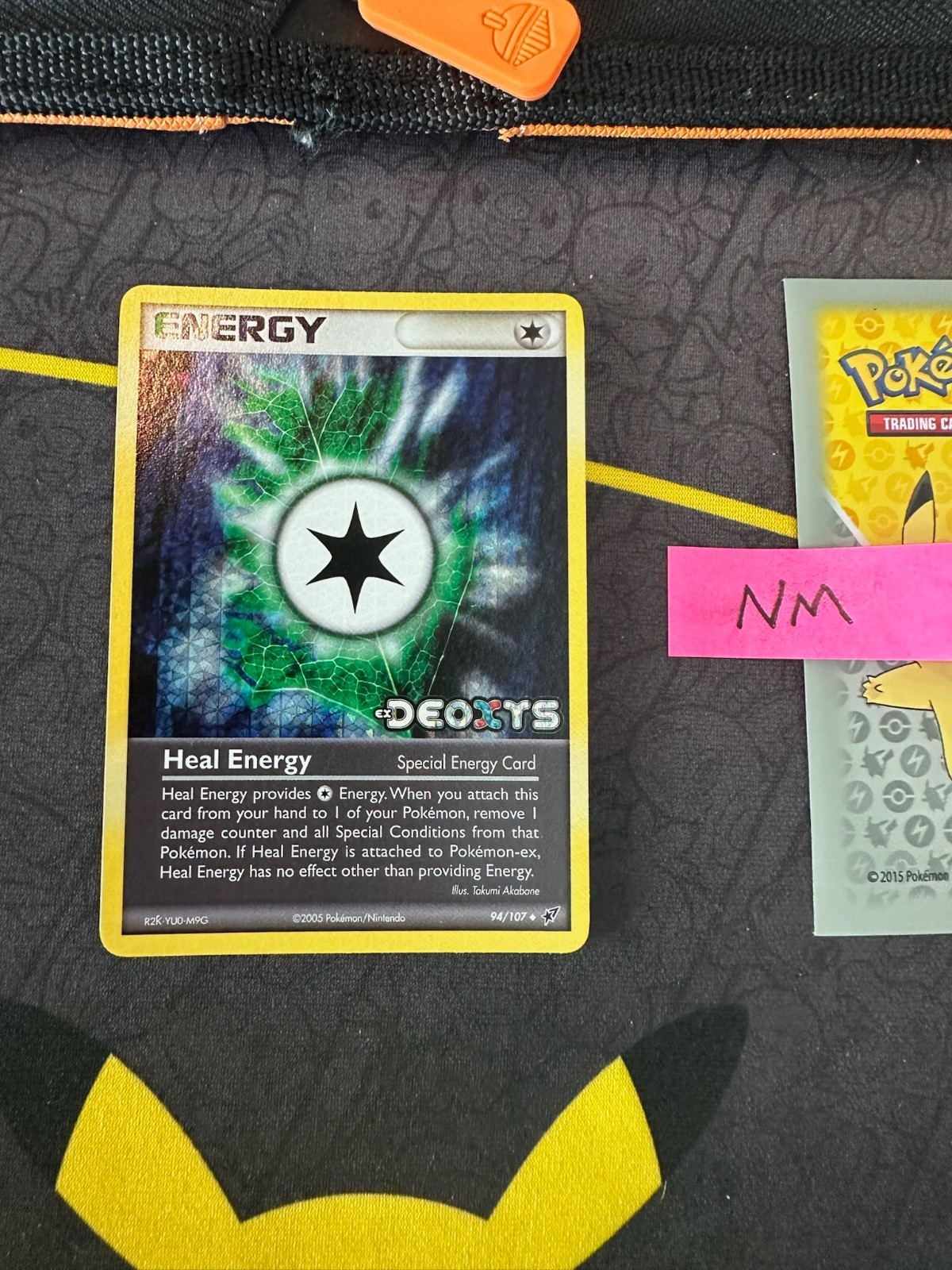 Pokemon Card Heal Energy EX Deoxys Reverse Holo Stamped 94/107 271 💎NM💎