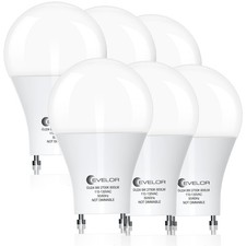 GU24 LED Light Bulb,60 Watt Equivalent Soft White 2700K,Non-Dimmable,Efficien...