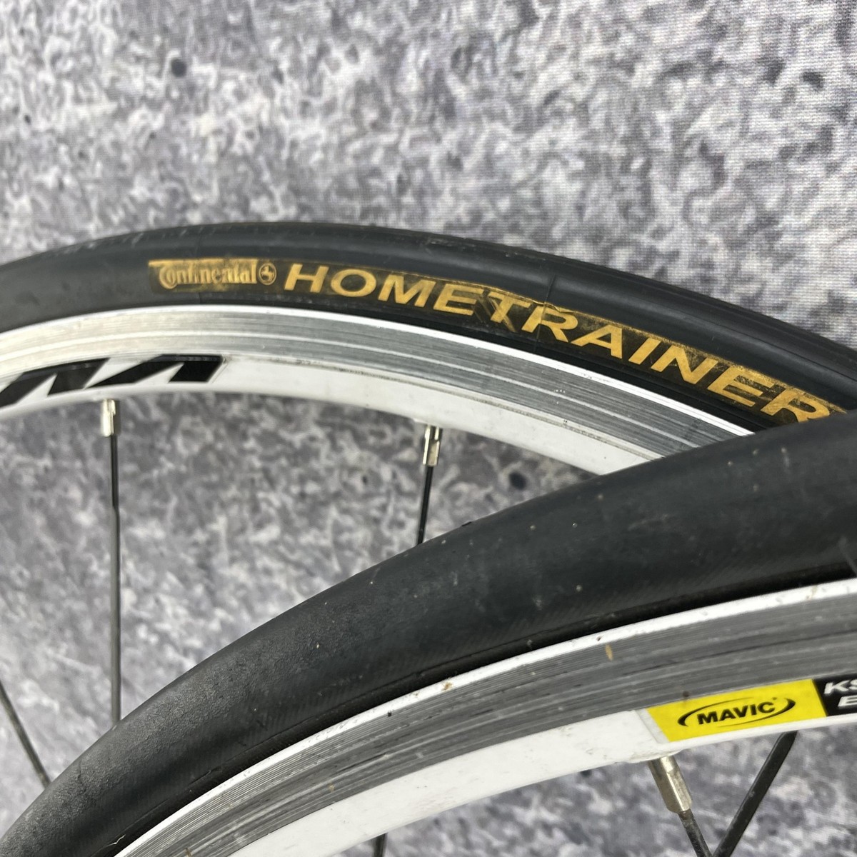 Mavic Ksyrium Equipe 700C WHite Wheelset Road Clincher Rim Shimano