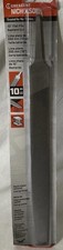Archivo Bastardo Corte Doble Plano Media Luna Nicholson 10" 21868NN