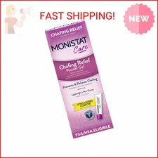 Monistat Chafing Relief Powder Gel, Anti-Chafe Protection, Fragrance Free Chafin