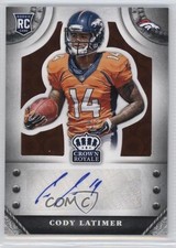 2014 Panini Crown Royale Retail Bronze Pyramid 73/75 Cody Latimer #S-CL Auto 0b5