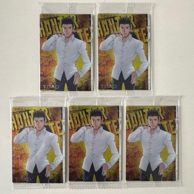 Hunter Hunter Leorio Card Set 5 Points Unused Unopened