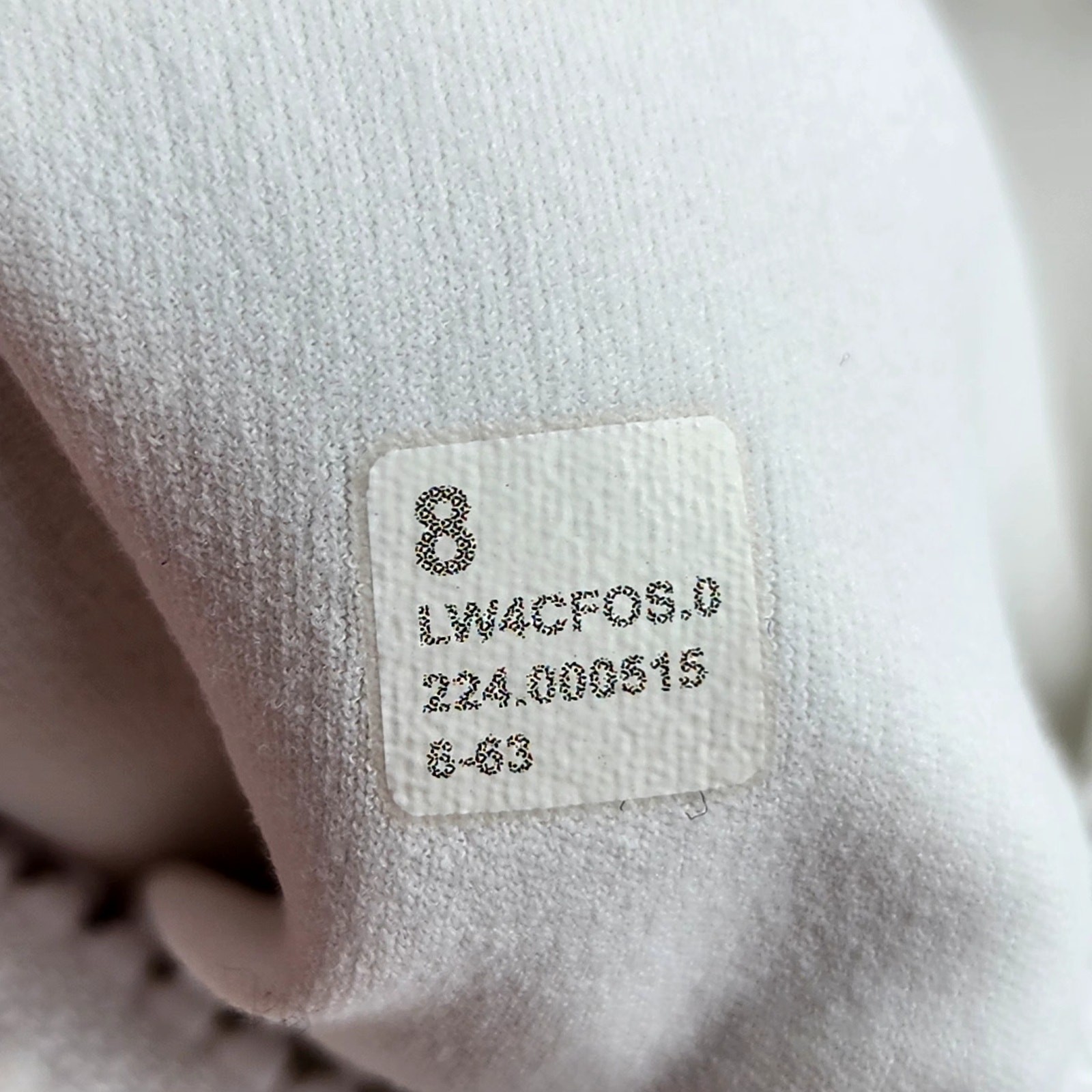Lululemon White Opal Define Jacket Size 8 - Lightweight & Stylish image 3