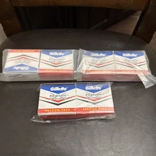 Gillette Saloon Pack Razor Wilkinson Sword Double Edge Blades (6x50) 300 Blades