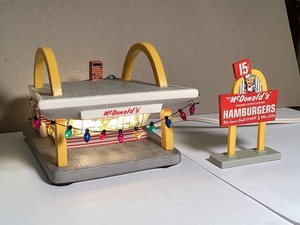 マクドナルド McDonald's ライト付きセラミックレストラン ライト