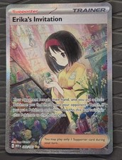 Pokémon Erika's Invitation 203/165 Scarlet & Violet 151 Full Art Holo  on eBay