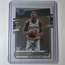 2020-21 Panini Donruss Optic - Rated Rookie Devin Vassell #161 San Antonio Spurs