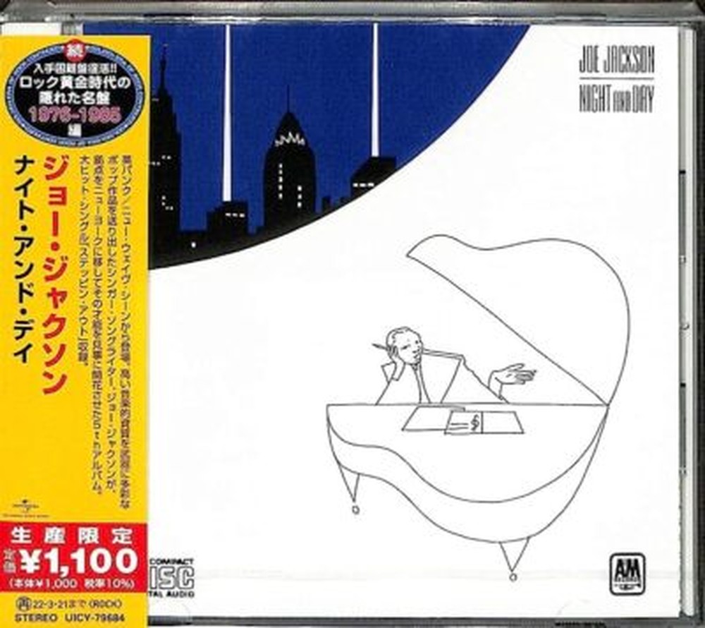 JOE JACKSON-Night And Day-JAPAN CD Ltd/Ed