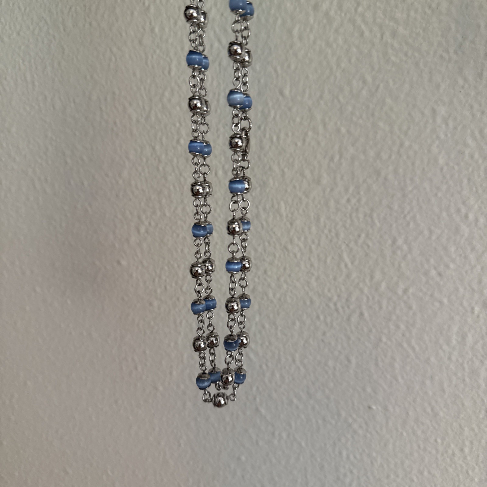 Cookie Lee  Abalone Shell & Silver Tone Bead Neck… - image 4