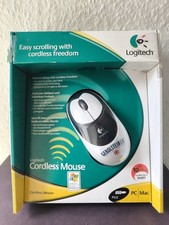 Logitech Cordless Mouse Gerolsteiner Edition Kabellose Vintage Maus Rarität PC
