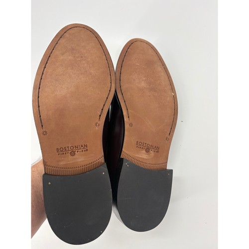 Bostonian Classics Leather Tassel Loafers Burgundy Dress Shoes Mens Size 9.5M - Picture 8 of 8
